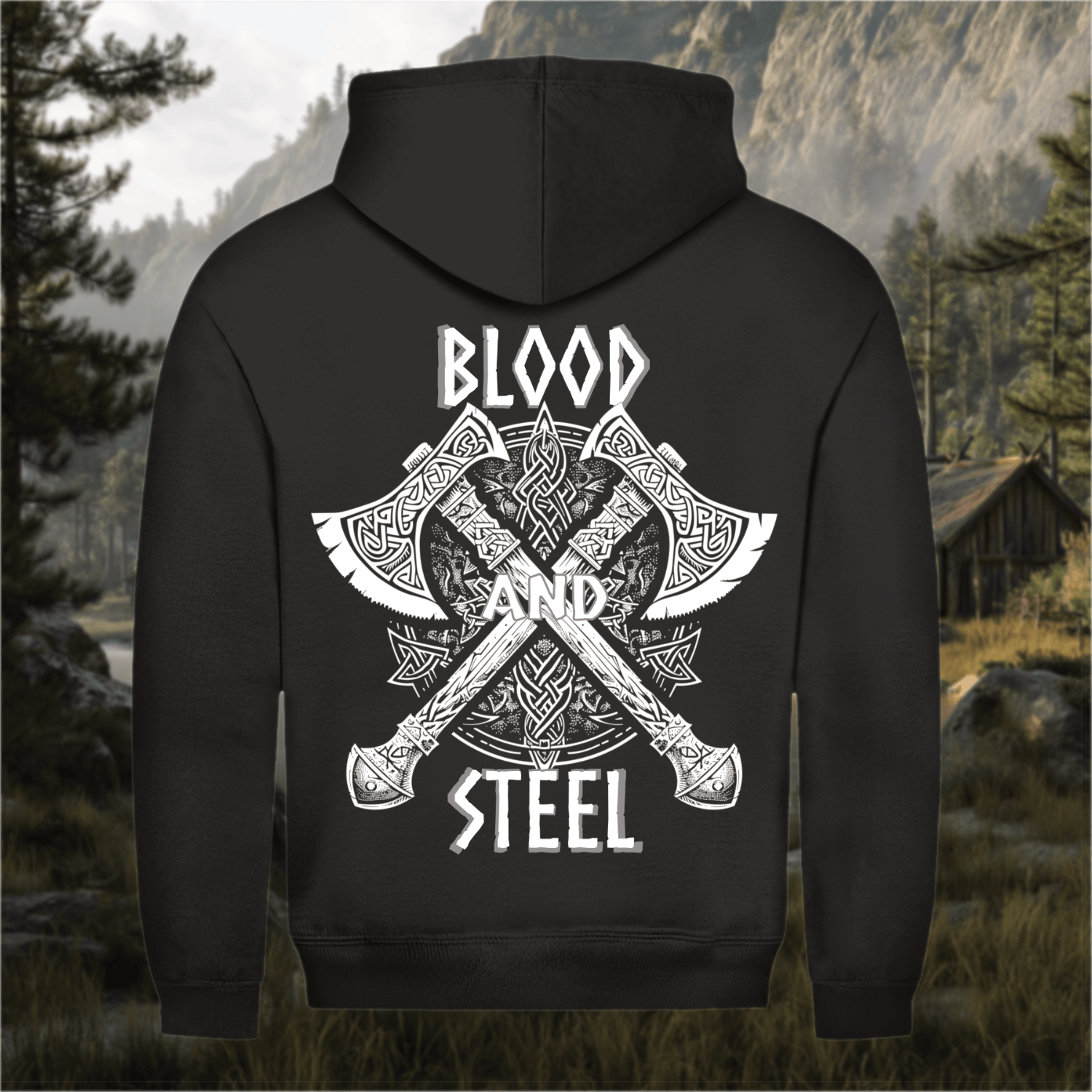 BLOOD AND STEEL - Hoodie