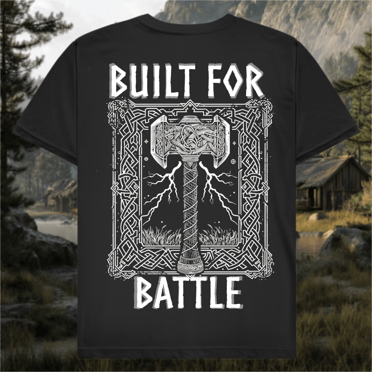 Built for Battle - Premium Herren T-Shirt
