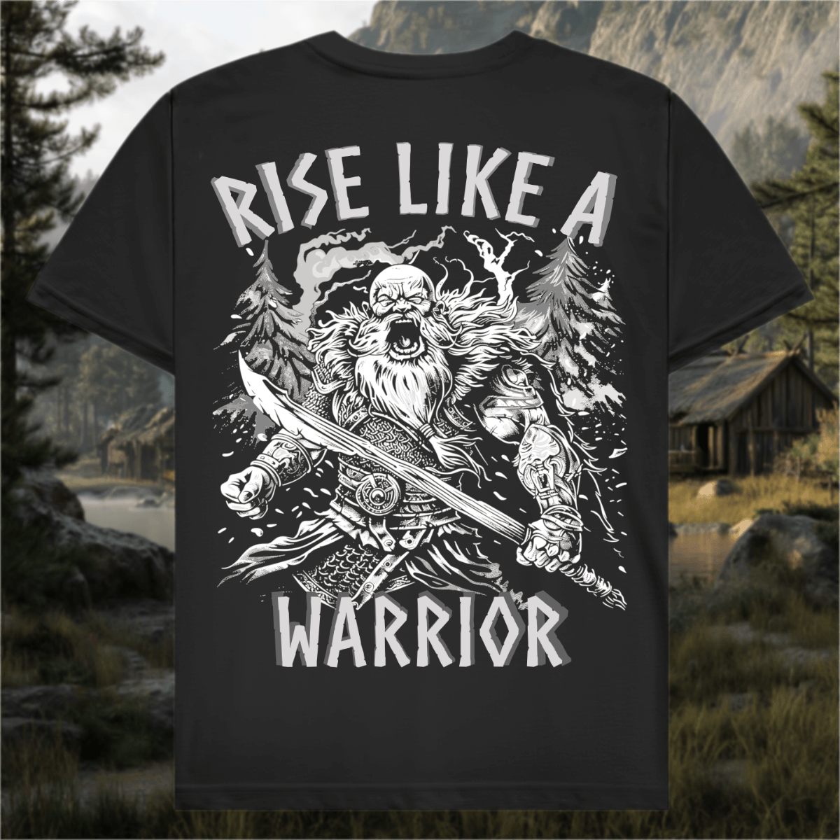 Rise like a Warrior - Premium Herren T-Shirt