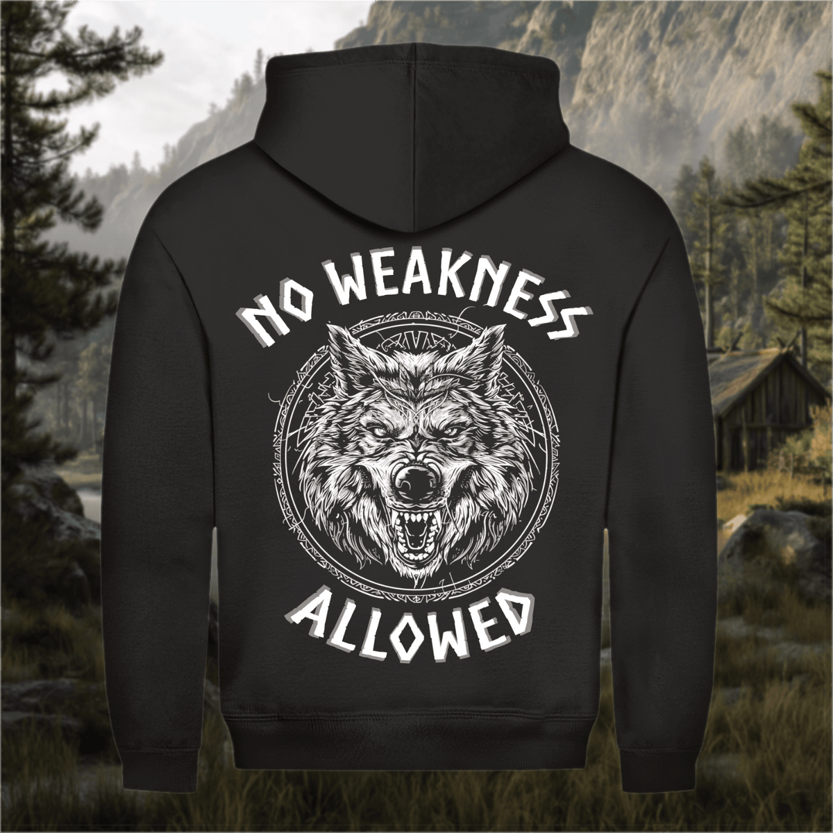 No Weakness Allowed - Herren Hoodie