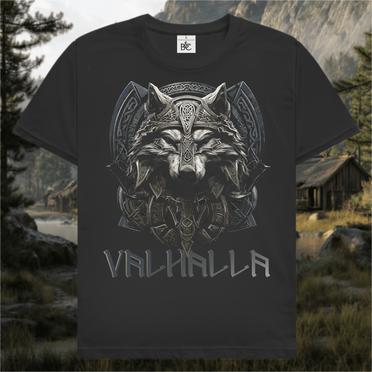 Herren T-Shirt Valhalla