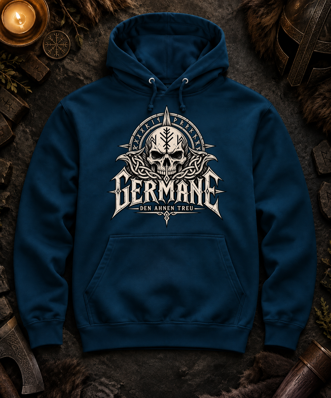 Germane, den Ahnen treu - Herren Hoodie