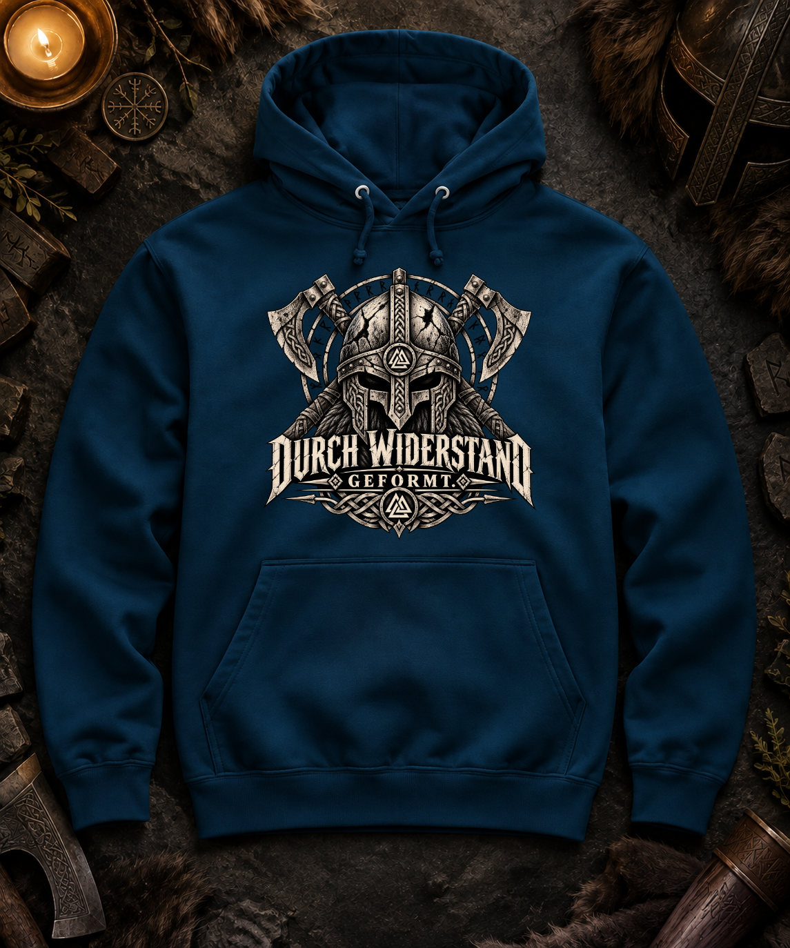 Durch widerstand geformt - Herren Hoodie
