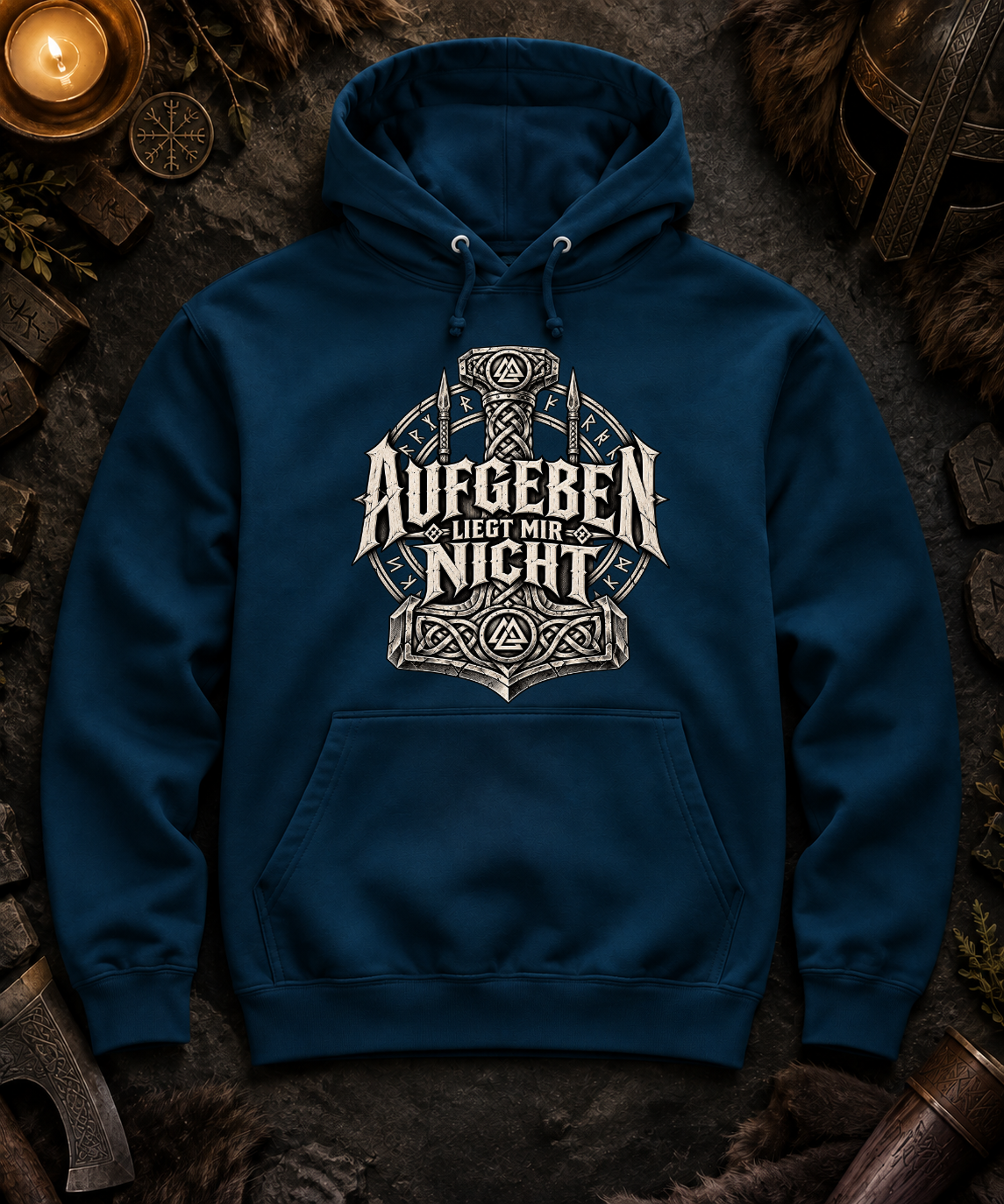 Aufgeben liegt mir nicht - Herren Hoodie