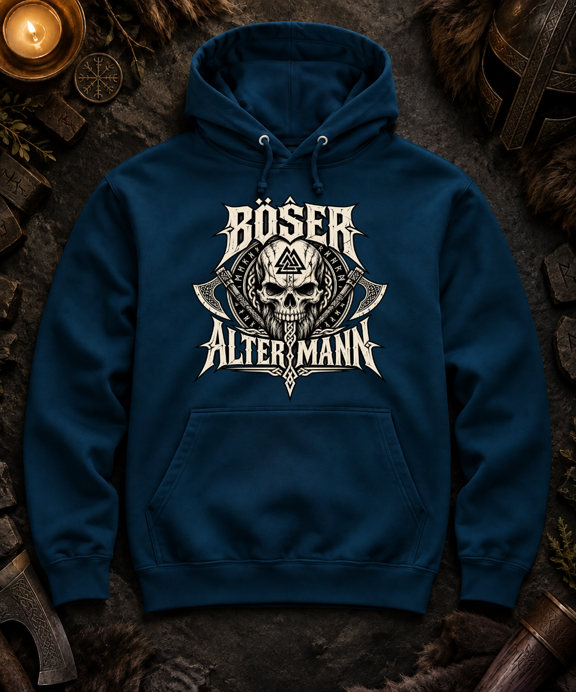 Böser alter Mann - Herren Hoodie