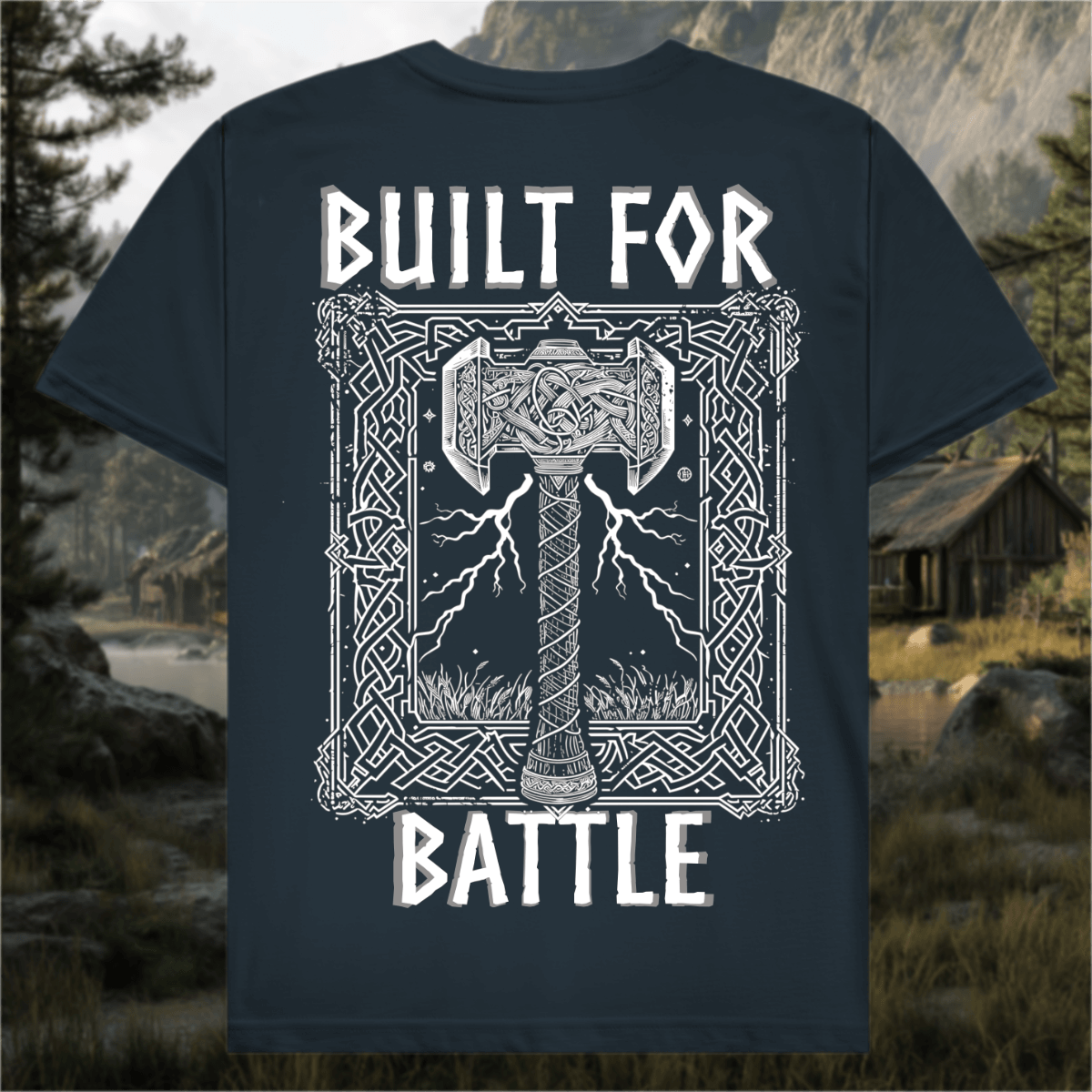 Built for Battle - Premium Herren T-Shirt