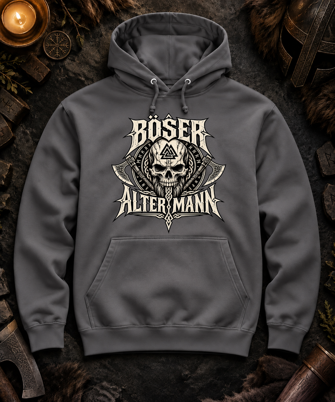 Böser alter Mann - Herren Hoodie