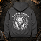 Stärke und Ehre - Herren Hoodie