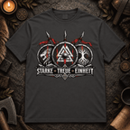 Stärke, Treue, Einheit - Herren T-Shirt