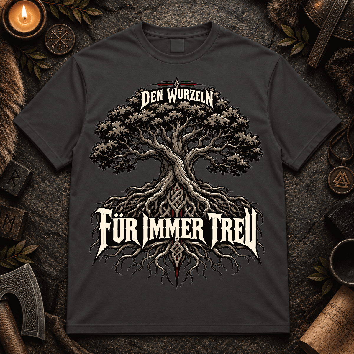 Den Wurzeln für immer treu - Herren T-Shirt