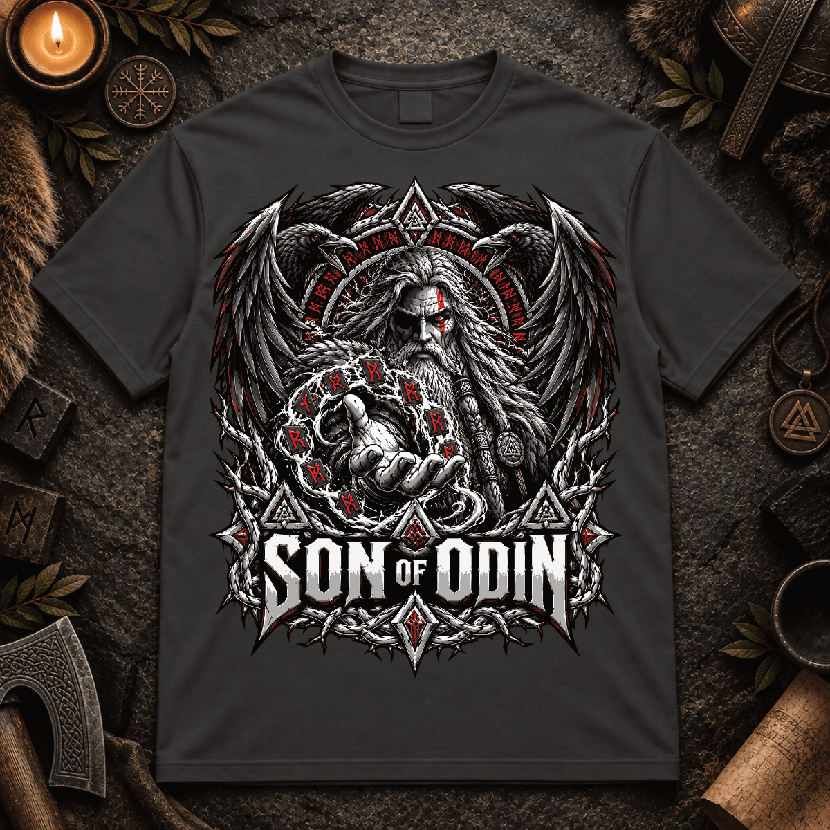 Son of Odin -Herren T-Shirt