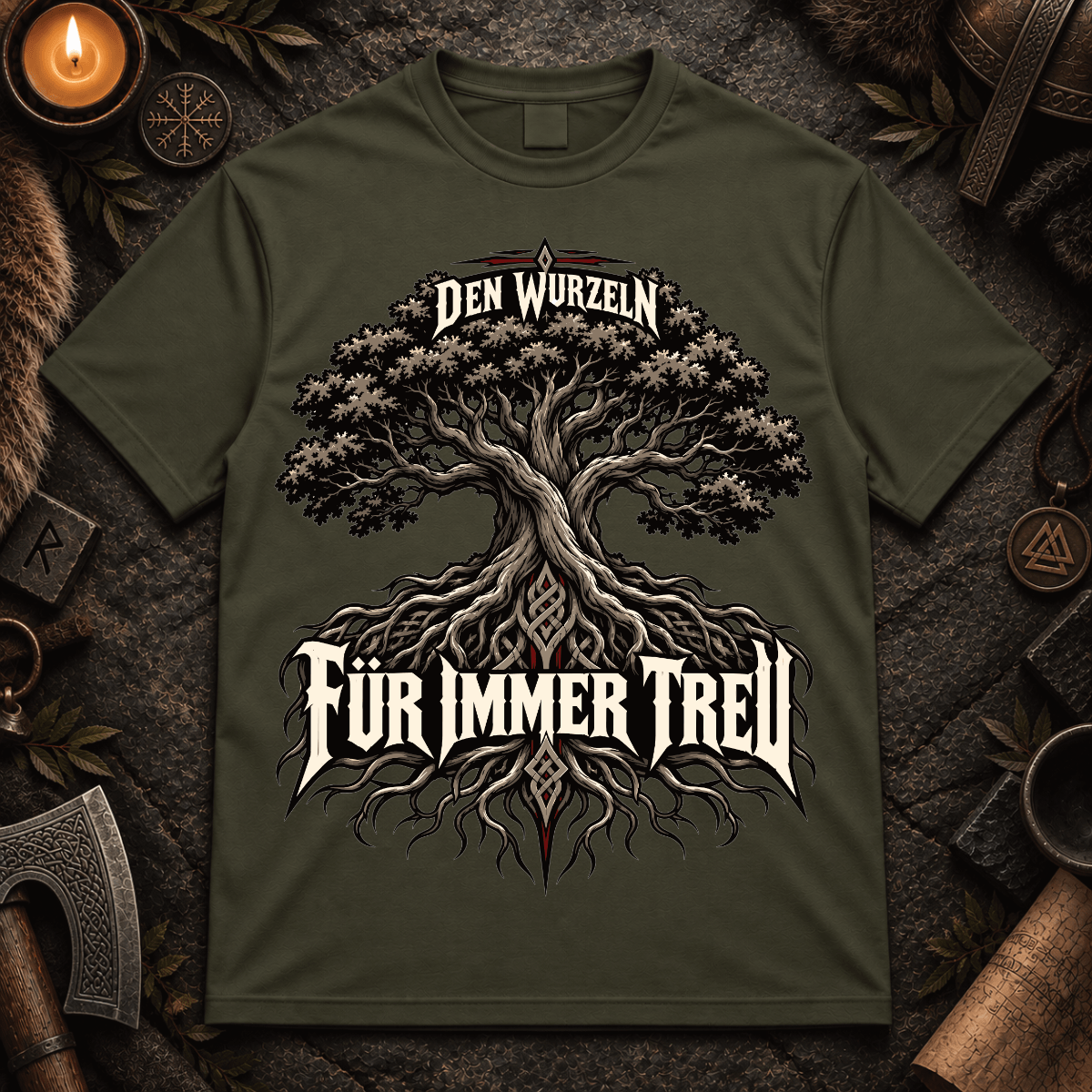 Den Wurzeln für immer treu - Herren T-Shirt