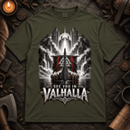 See you in Valhalla - Herren T-Shirt