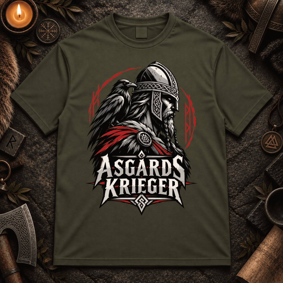 Asgards Krieger 1 - Herren T-Shirt