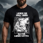 Odins Wölfe - T-Shirt frontprint