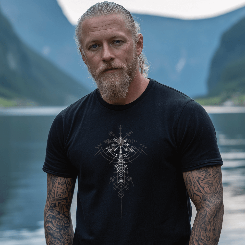 Premium T-Shirt Vegvisir Kompass