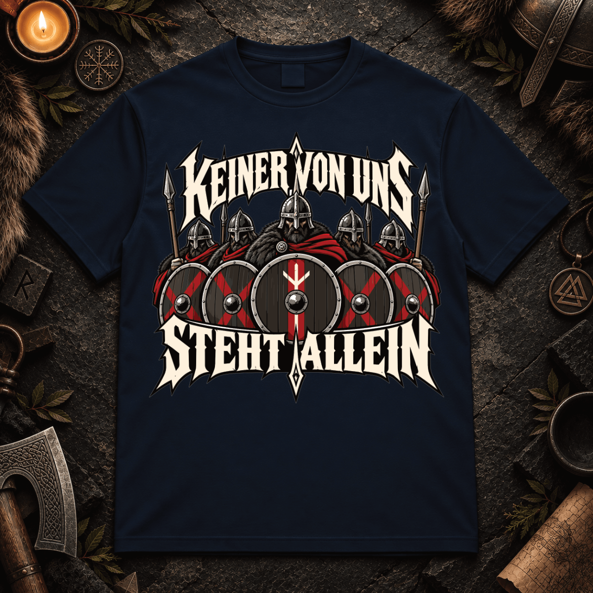 Keiner von uns steht allein - Herren T-Shirt