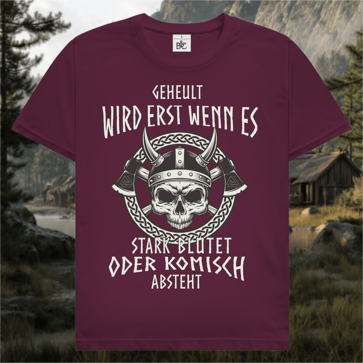 Geheult wird nicht Herren T-Shirt