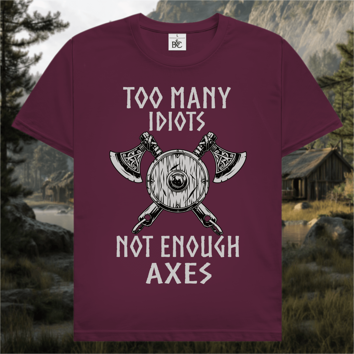 To many Idiots Herren T-Shirt