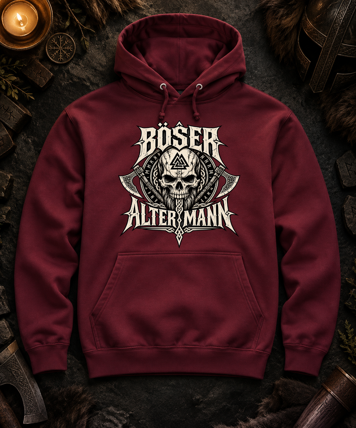 Böser alter Mann - Herren Hoodie