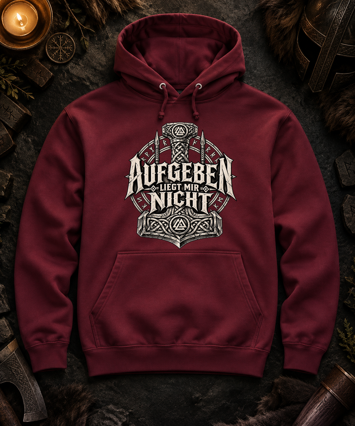 Aufgeben liegt mir nicht - Herren Hoodie