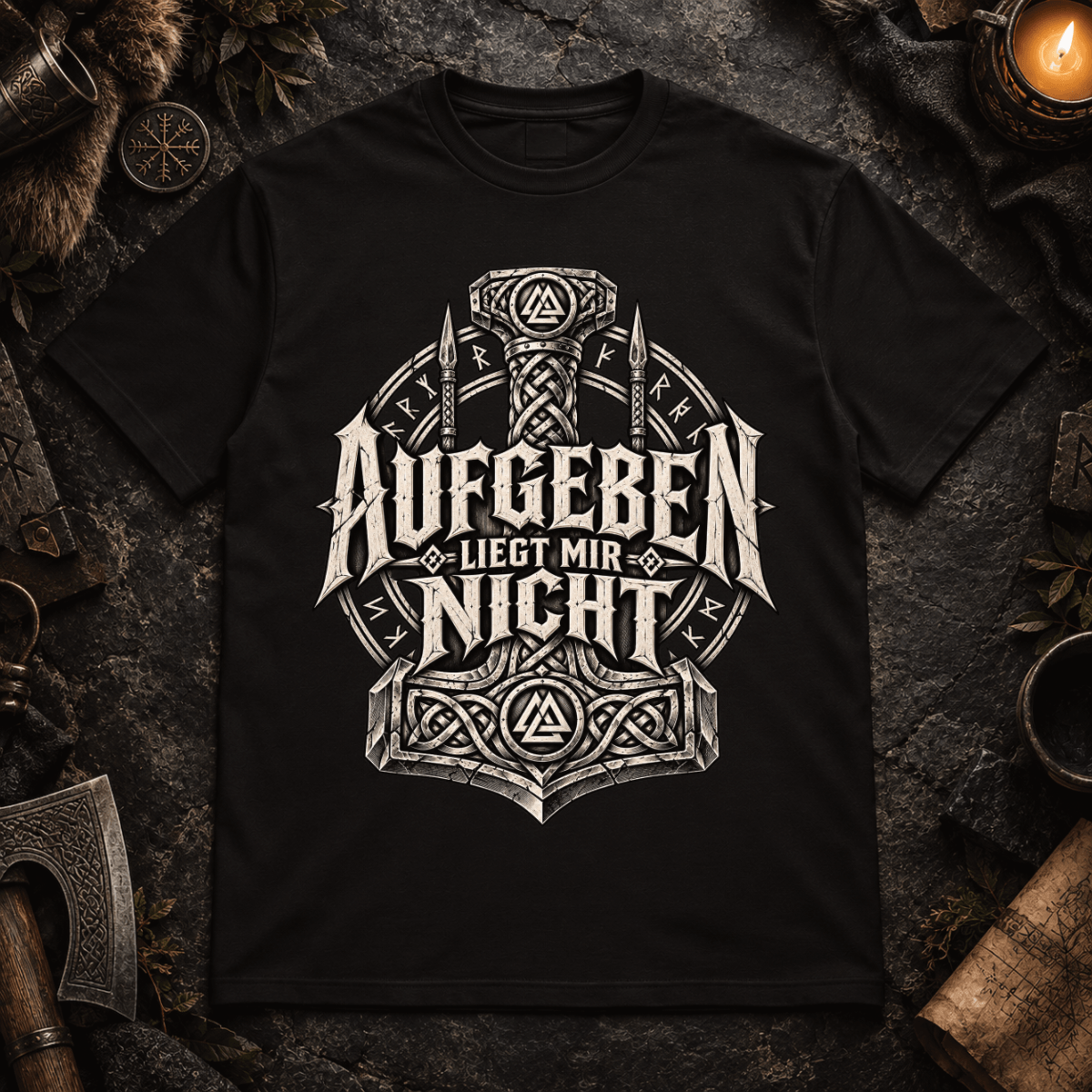 Aufgeben liegt mir nicht - Herren T-Shirt
