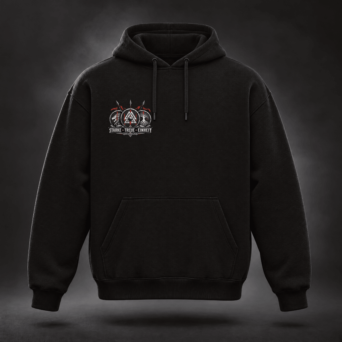 Stärke-Treue-Einheit - Hoodie