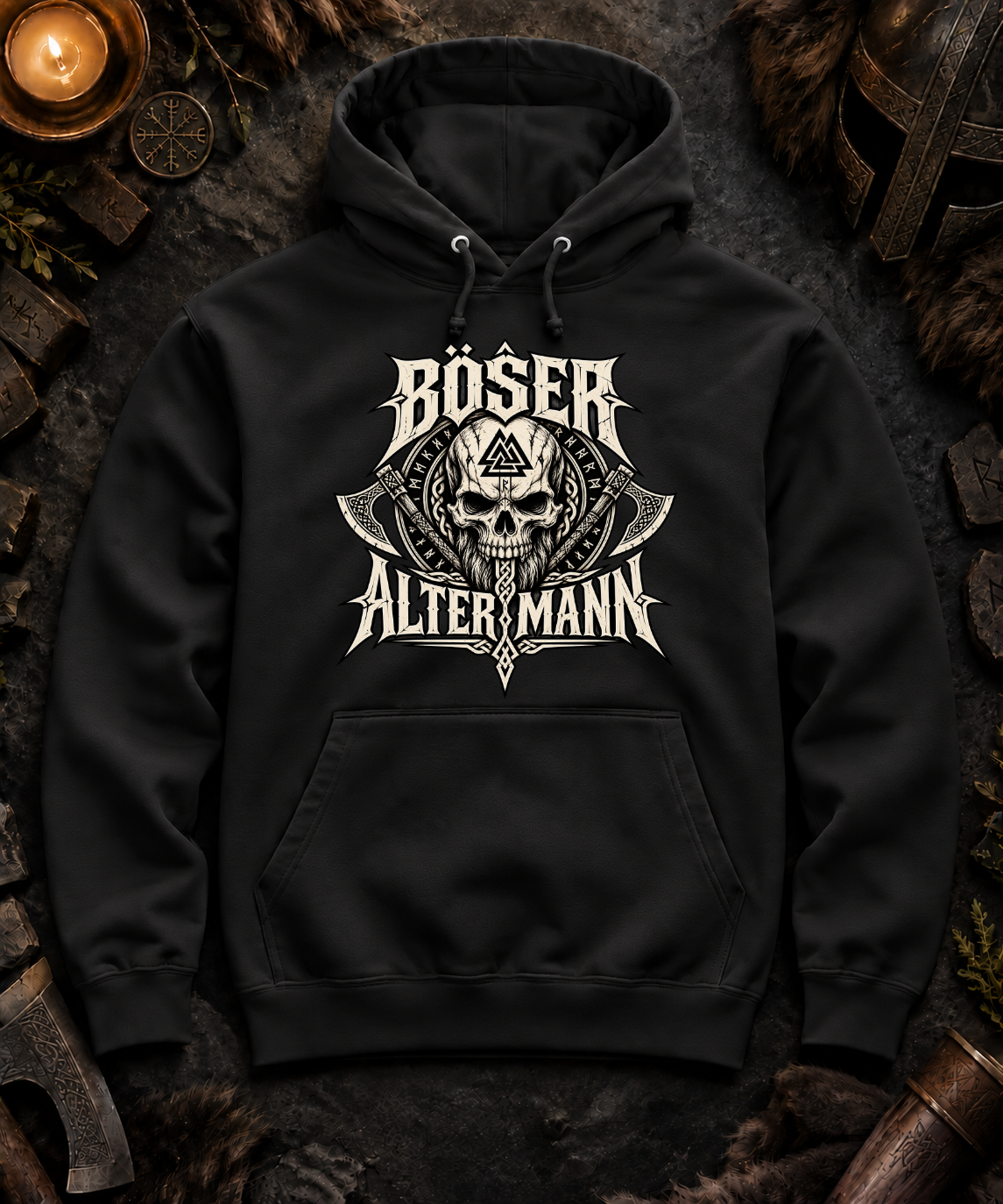 Böser alter Mann - Herren Hoodie