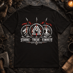 Stärke, Treue, Einheit - Herren T-Shirt