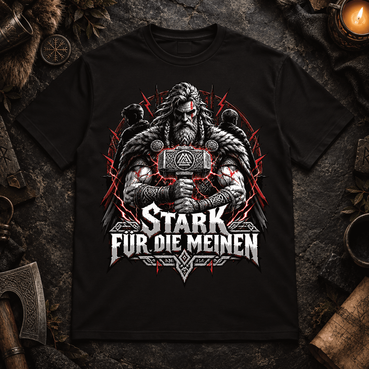 Stark für die meinen - Thor - Herren T-Shirt