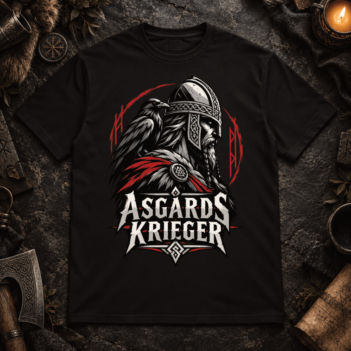Asgards Krieger 1 - Herren T-Shirt
