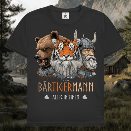 BärTigerMann Herren T-Shirt