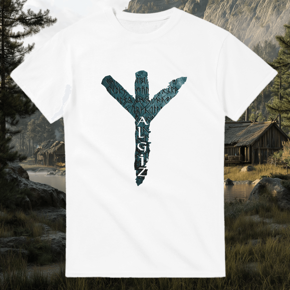 Algiz Rune - T-Shirt